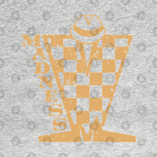 Madness Checkerboard HD - Distressed Brown by Skate Merch